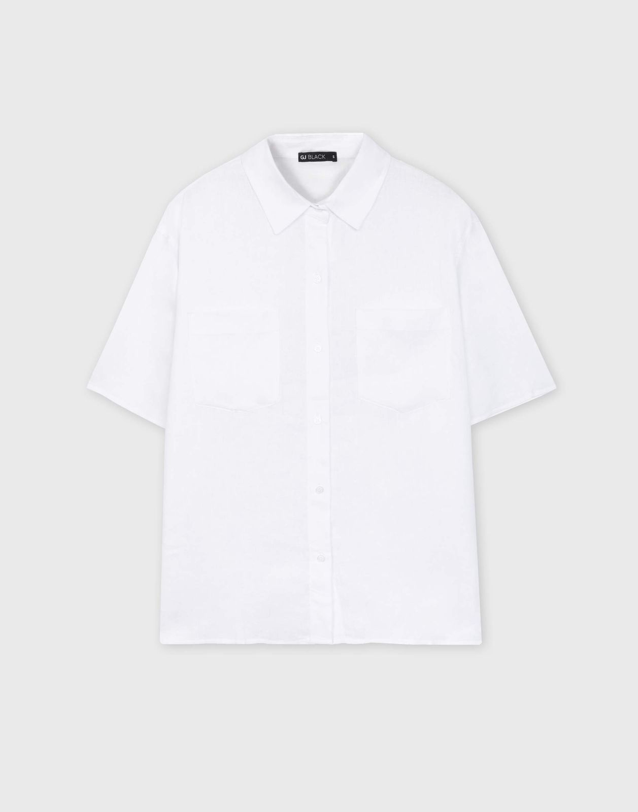 

Рубашка женская Gloria Jeans GWT003558 белый M/170, GWT003558