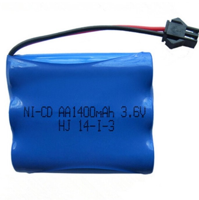 

Аккумулятор LJ Battery Ni-Cd 3.6v 1400mah YP - NICD-36F-1400-YP