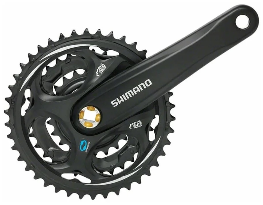 

Система Shimano FC-M311 ACERA на 7/8 скоростей, 170мм 42/32/22T черная