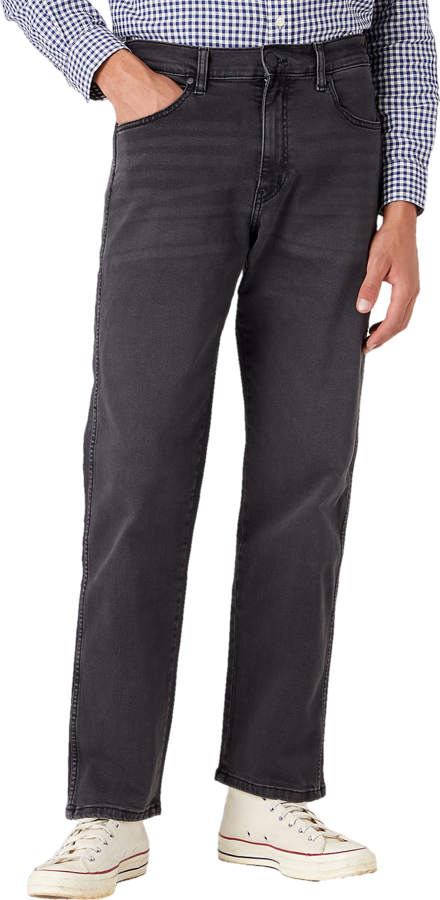 

Джинсы мужские Wrangler W16VHP363 серые 38/34, Серый, W16VHP363