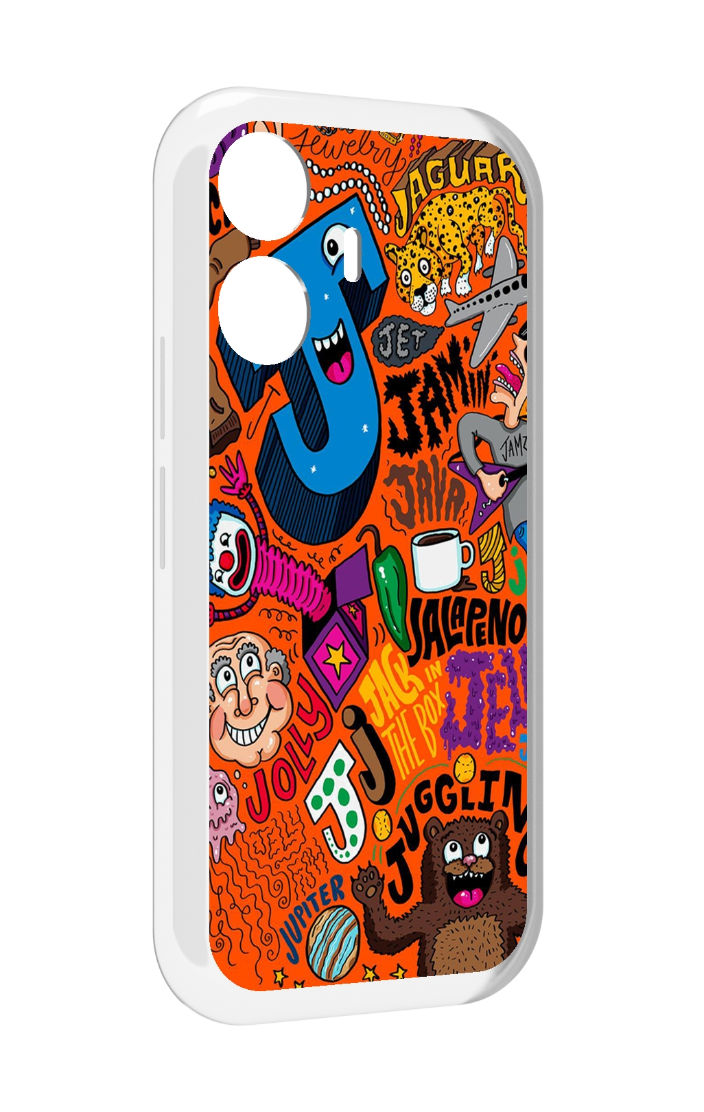 

Чехол MyPads funky-decor для Vivo Y77E / Vivo iQOO Z6 Lite, Прозрачный, Tocco