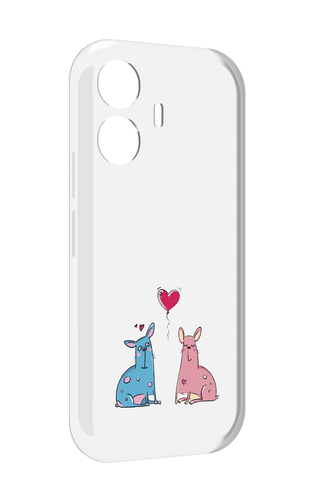 

Чехол MyPads Лама любовь для Vivo Y77E / Vivo iQOO Z6 Lite, Прозрачный, Tocco