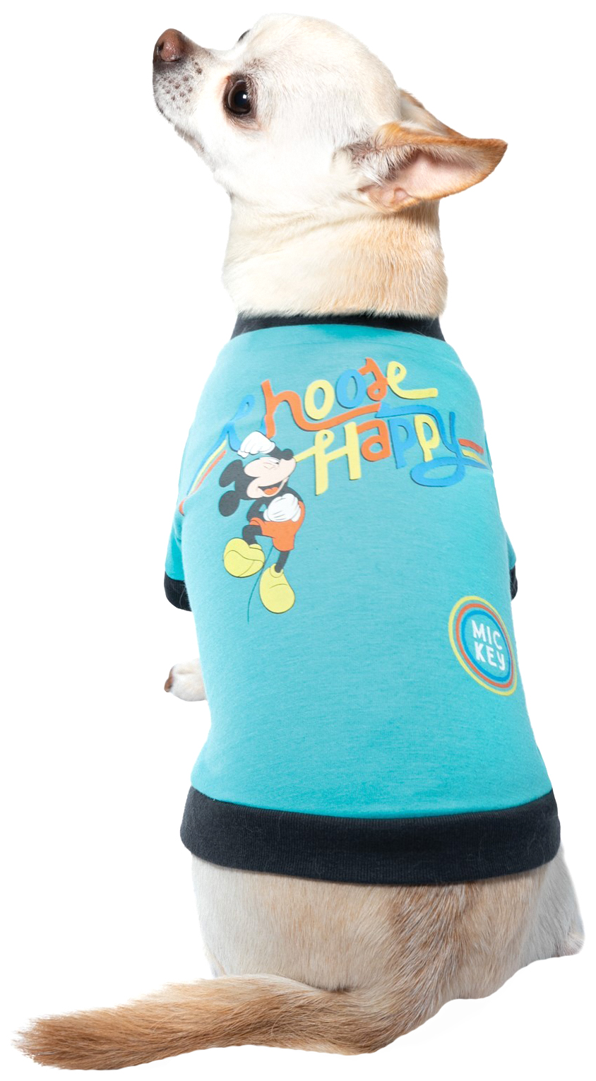 

Футболка для собак Disney Mickey Vintage, 20 см, XS, Голубой