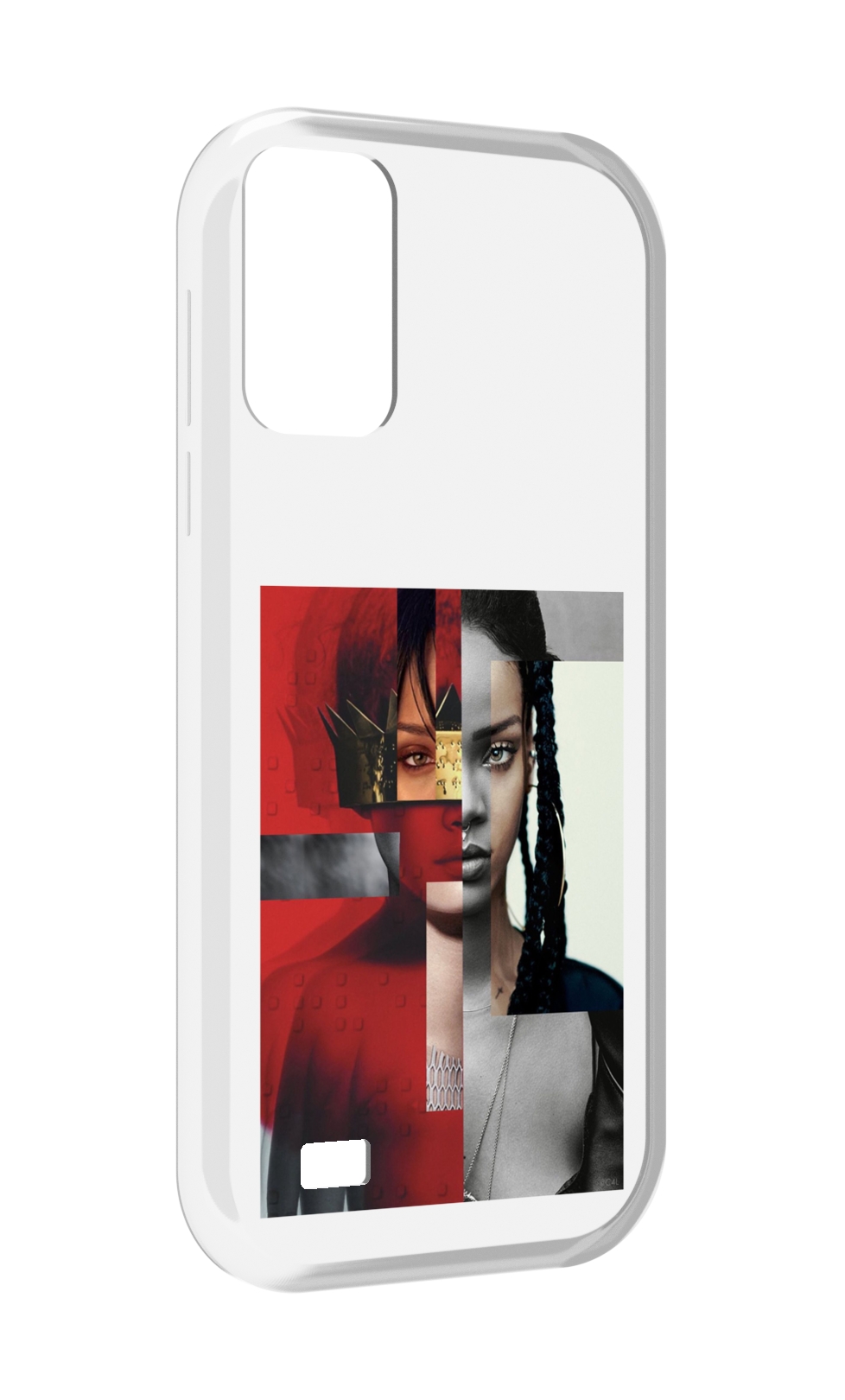 

Чехол MyPads Обложка-Рианна для Oukitel C31, Прозрачный, Tocco