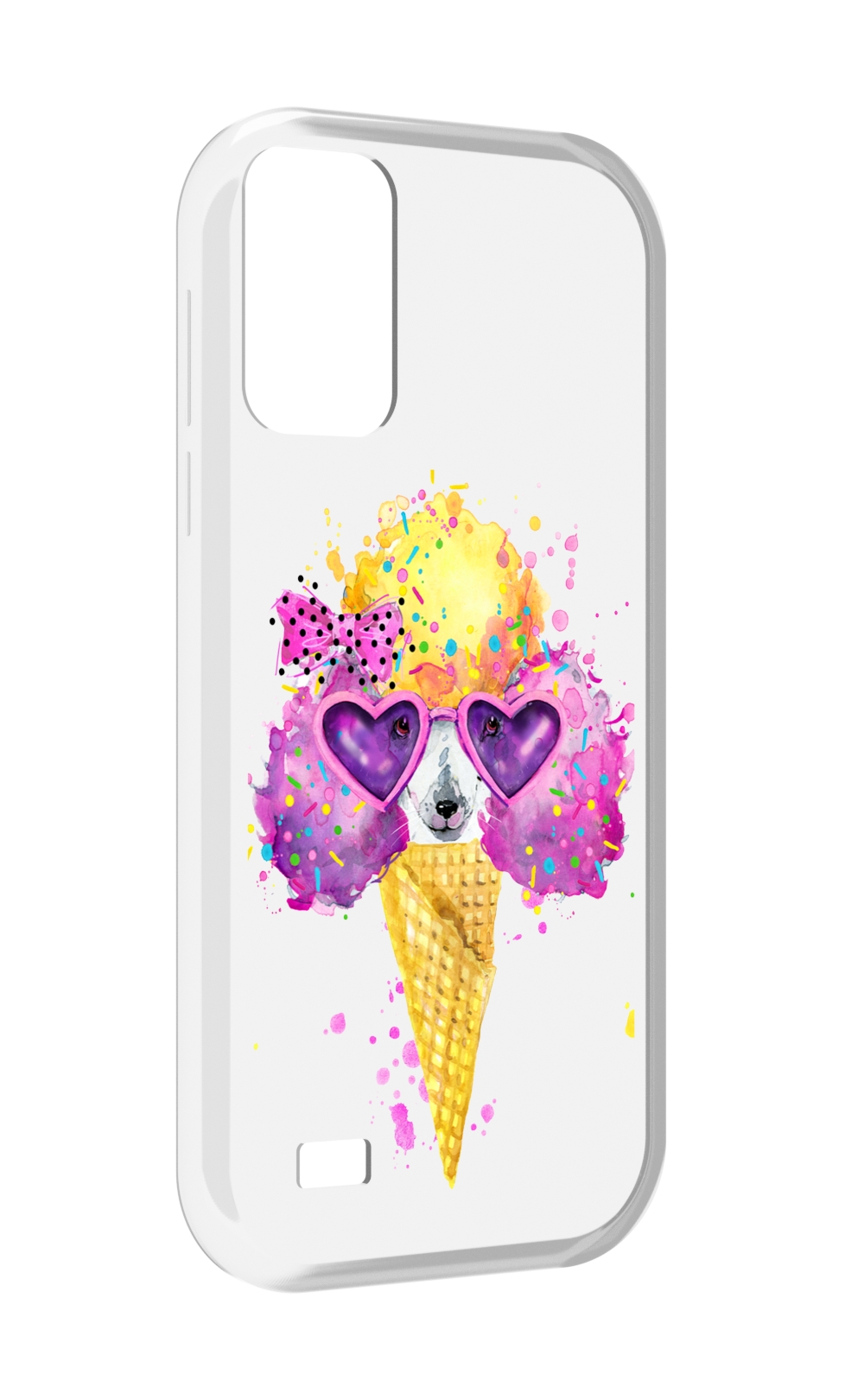

Чехол MyPads Рожок для Oukitel C31, Прозрачный, Tocco