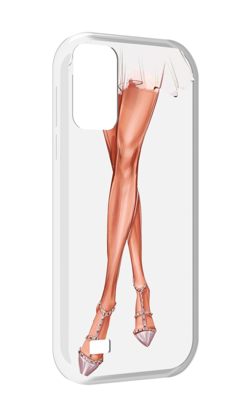 

Чехол MyPads Ножки для Oukitel C31, Прозрачный, Tocco
