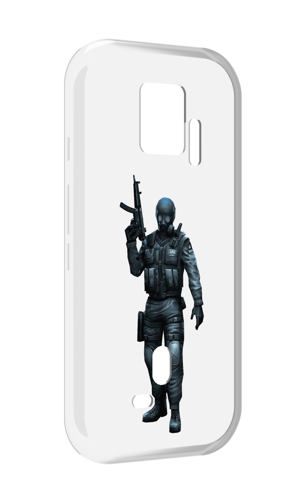 

Чехол MyPads crossfire для ZTE Nubia Red Magic 7S Pro, Прозрачный, Tocco