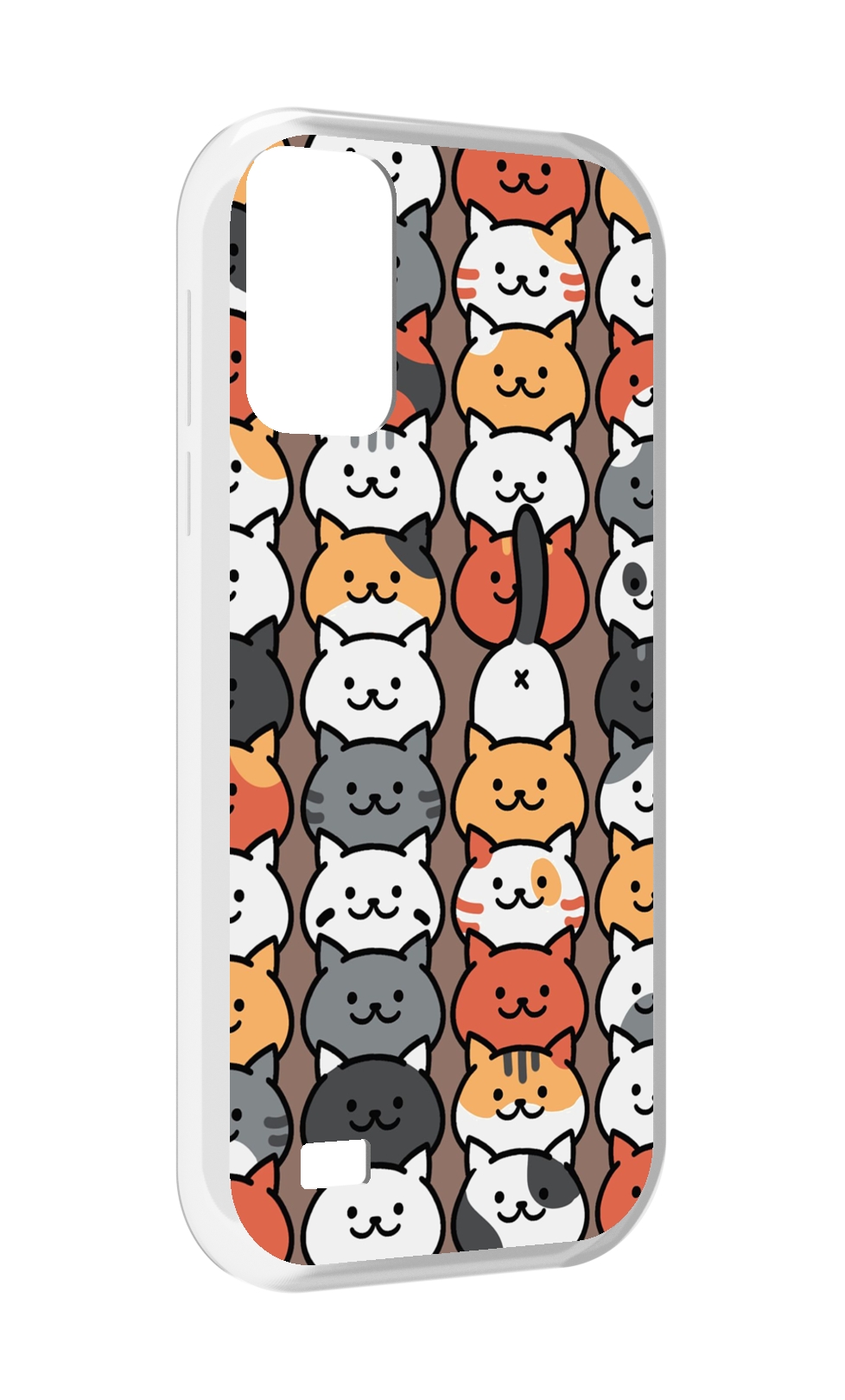 

Чехол MyPads Найди-кота для Oukitel C31, Прозрачный, Tocco