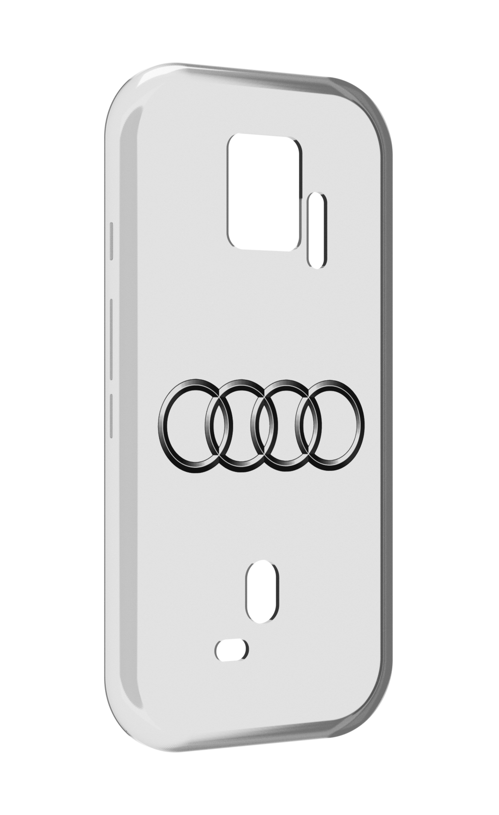 Чехол MyPads audi-7 мужской для ZTE Nubia Red Magic 7S Pro