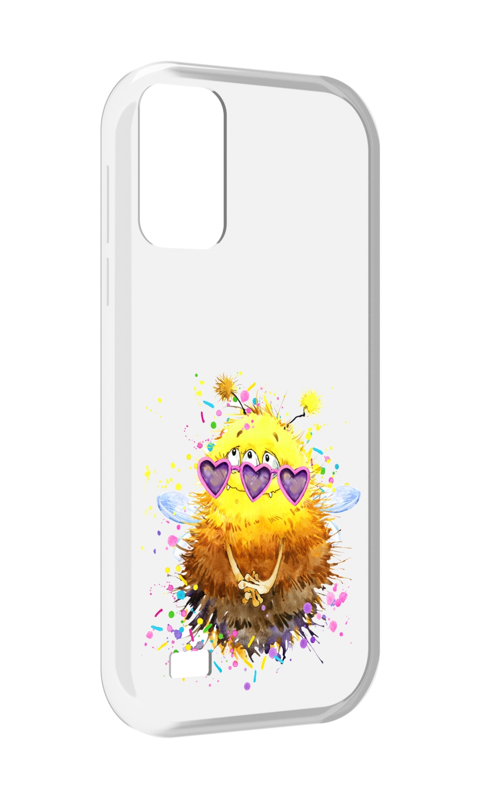 

Чехол MyPads Пушитый шмель для Oukitel C31, Прозрачный, Tocco