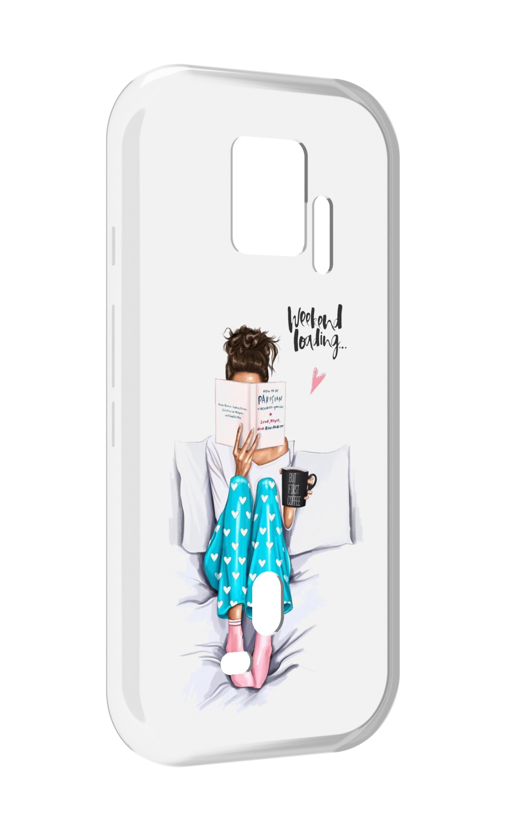 

Чехол MyPads Weekend-loading для ZTE Nubia Red Magic 7S Pro, Прозрачный, Tocco