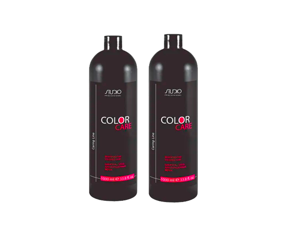 Набор Kapous Studio Professional Caring line Шампунь Бальзам для окрашенных волос 1000мл barex оксигент с эффектом блеска 6% joc color line 150 мл