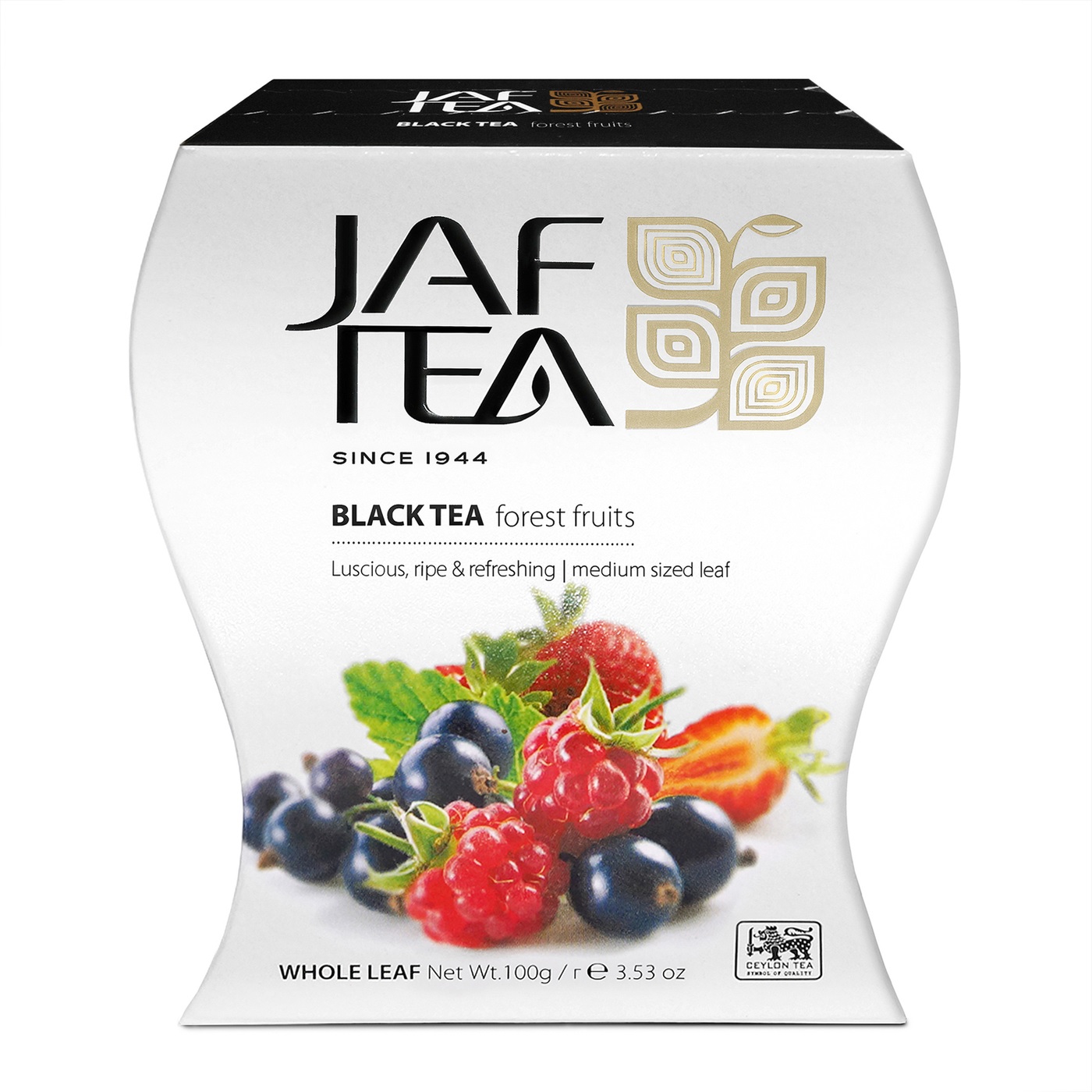 Черный чай JAF Forest Fruit с ароматом лесных ягод, 100 г