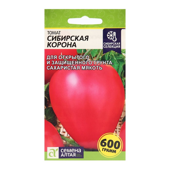

Семена томат Сибирская корона Семена Алтая Р00007475