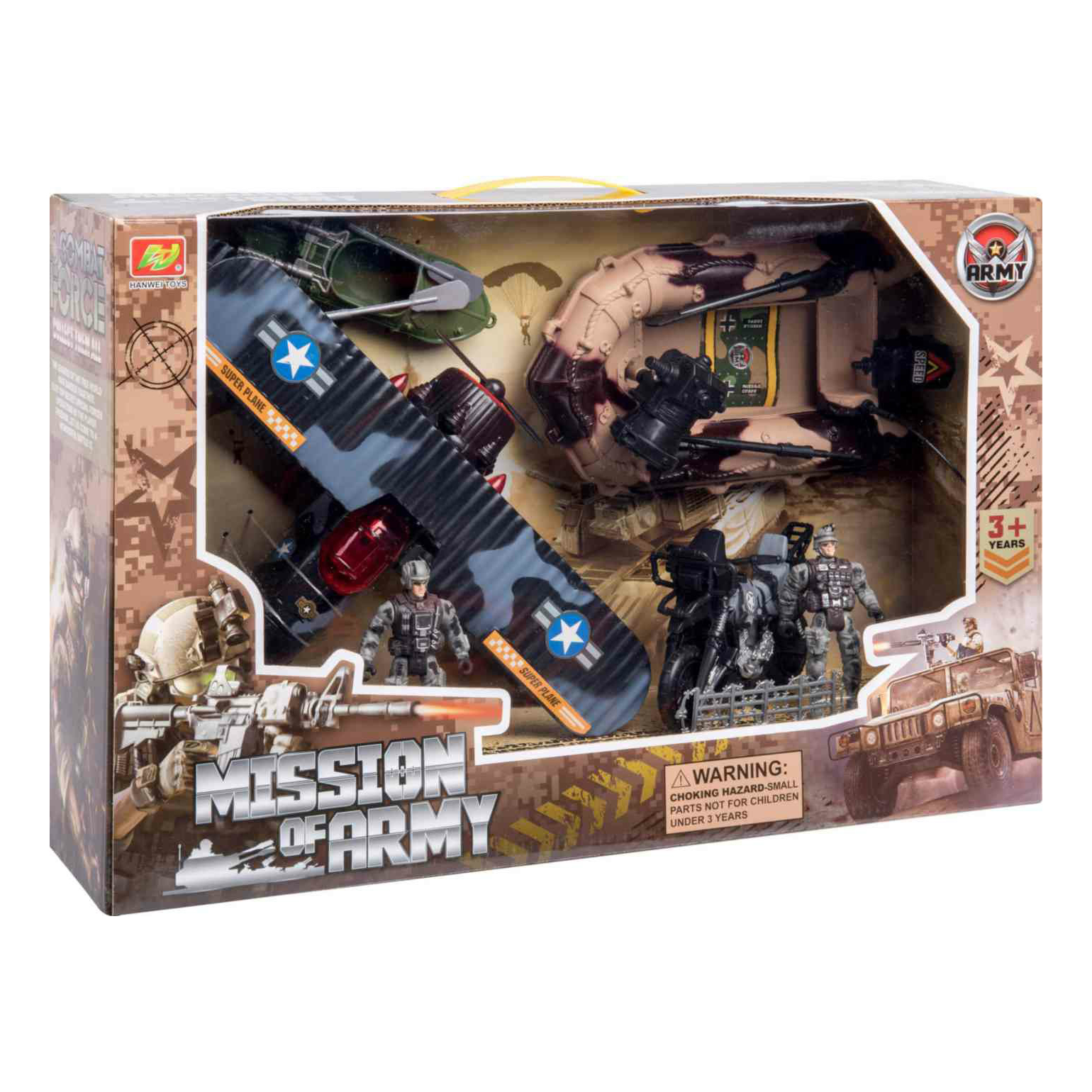 

Игровой набор Армия Hanwei Toys Mission of Army 7 предметов