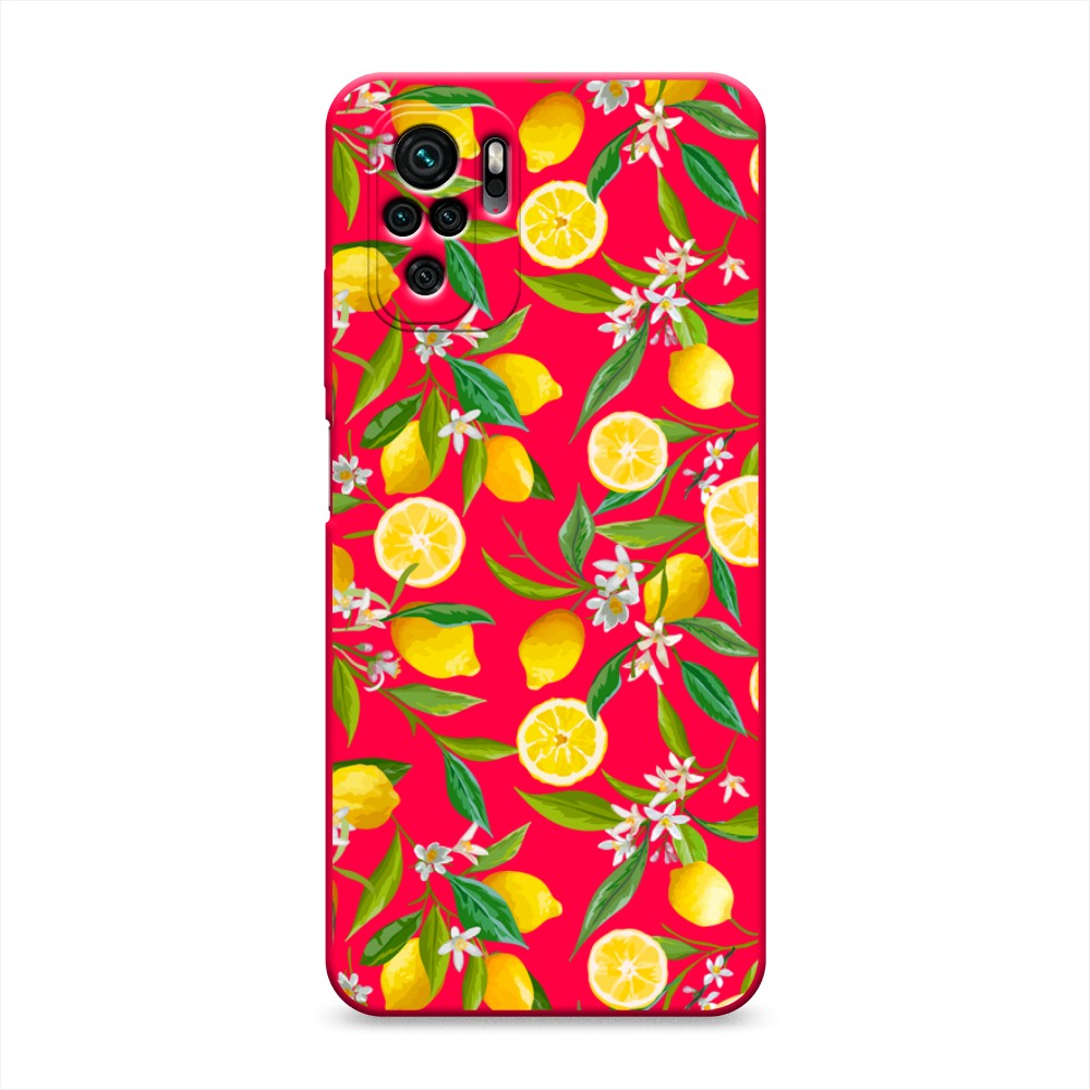 

Чехол Awog на Xiaomi Redmi Note 10/ Redmi Note 10S/ Poco M5s "Сочные лимоны", Желтый;белый;зеленый, 316253-1