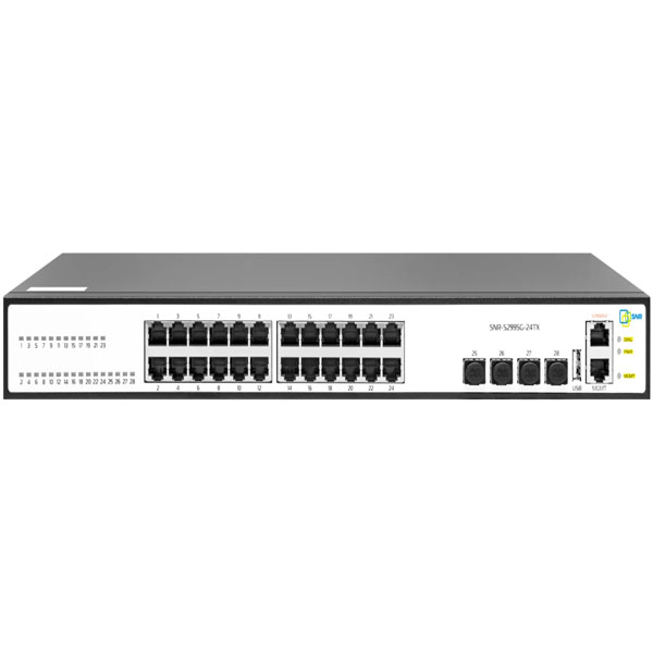 

Коммутатор SNR SNR-S2995G-24TX черный, SNR-S2995G-24TX
