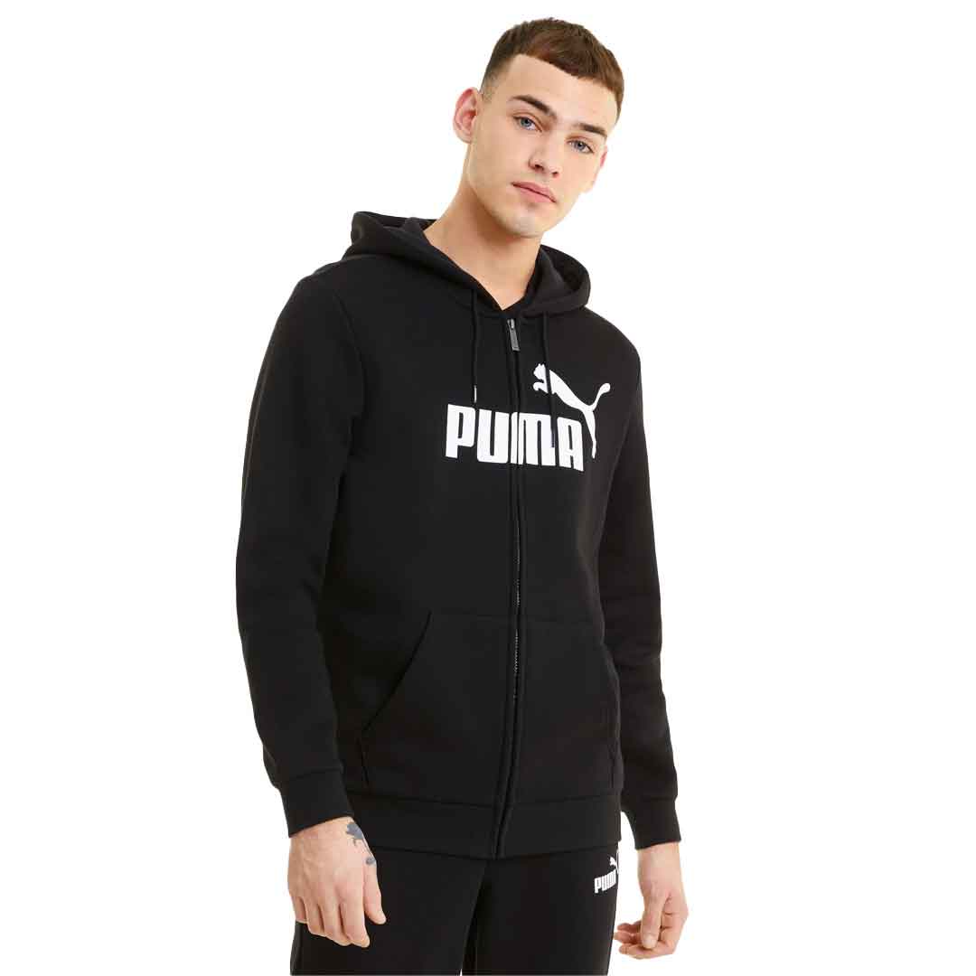 

Толстовка мужская PUMA Ess Big Logo FZ Hoodie FL 58669801 черная XXL, Черный, Ess Big Logo FZ Hoodie FL