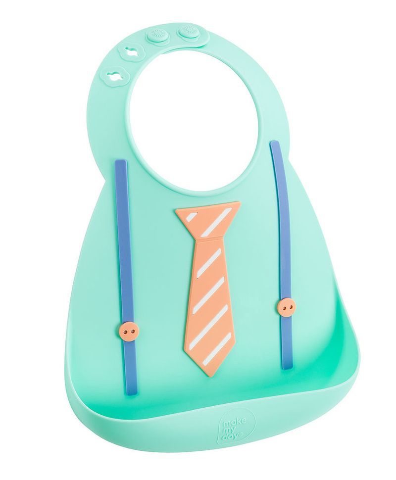 фото Нагрудник make my day baby bib tie & suspender