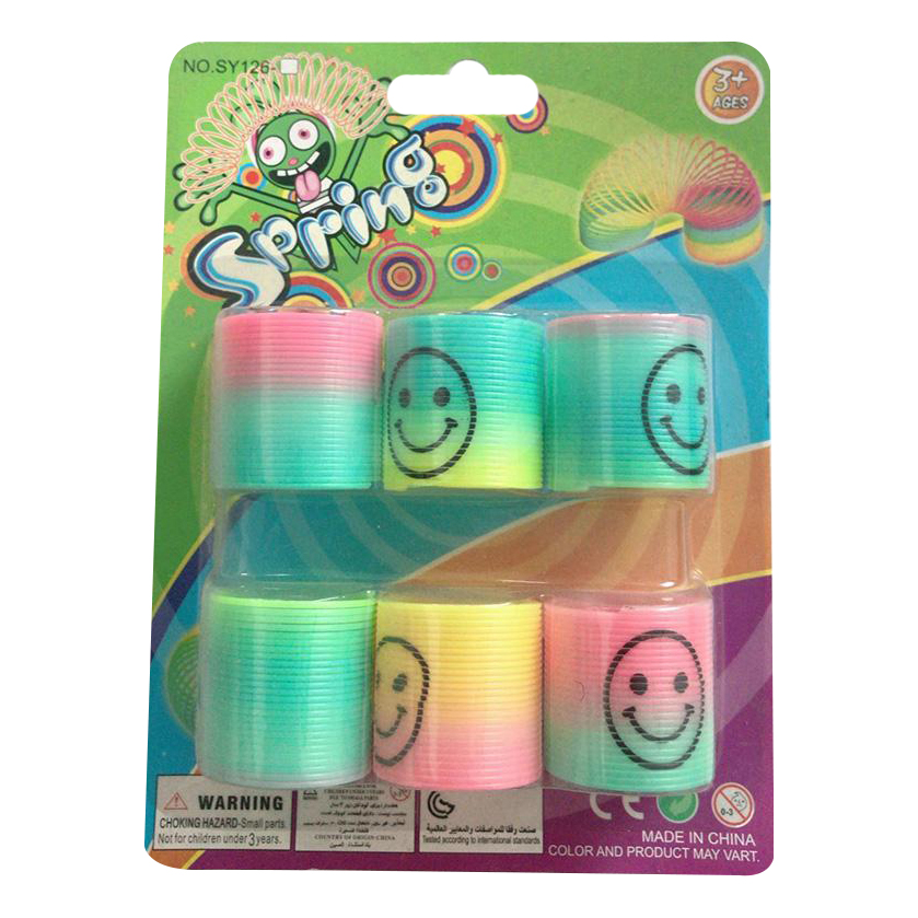 

Игровой набор 6 пружинок на блистере