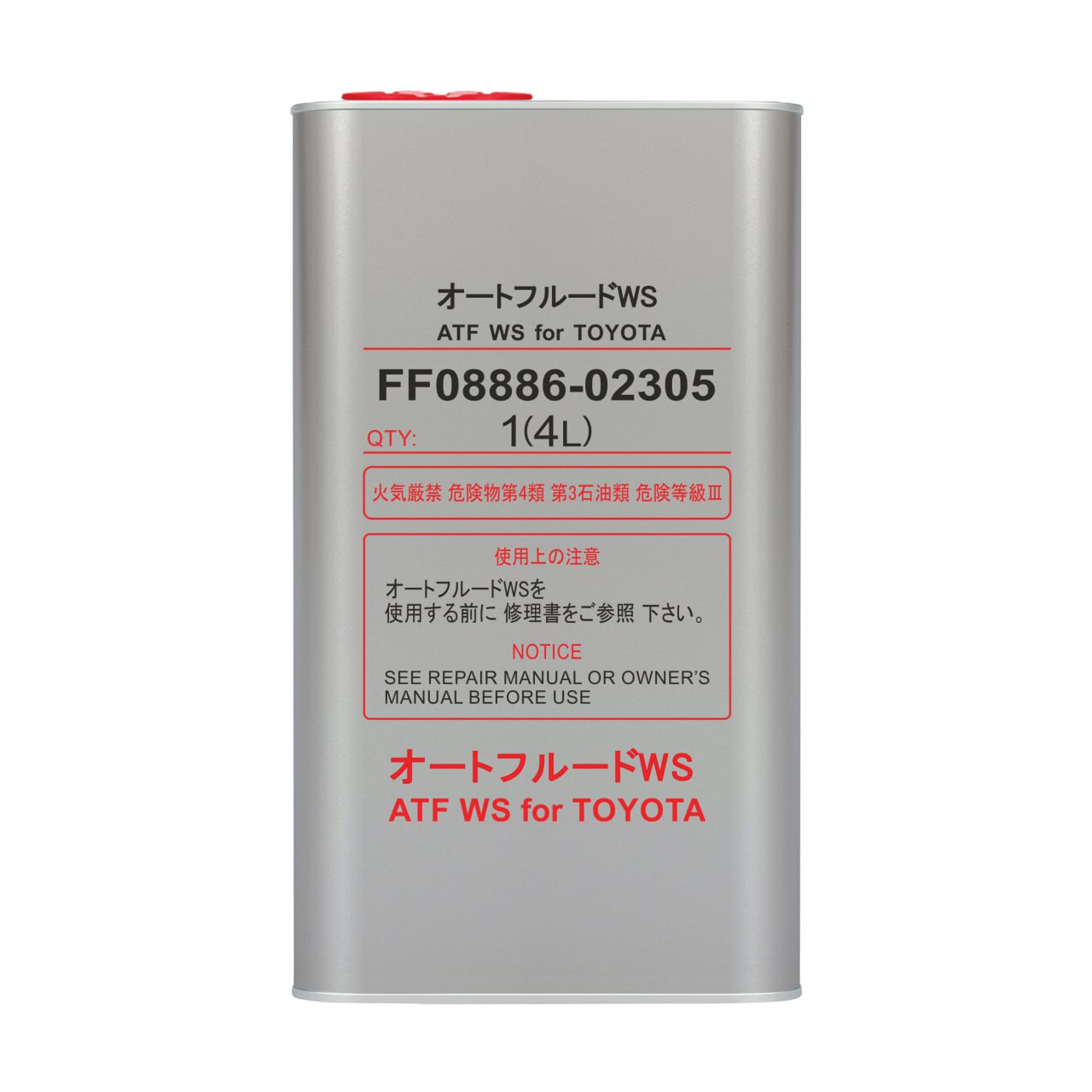 Трансмиссионное масло FANFARO ATF WS for TOYOTA