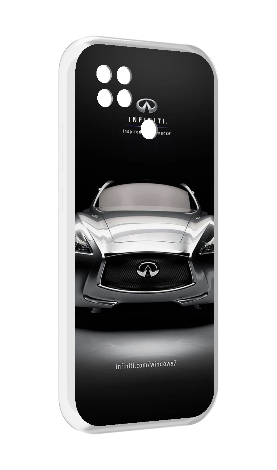 

Чехол Mypads Infiniti 1 Для Poco C40, Прозрачный, Tocco