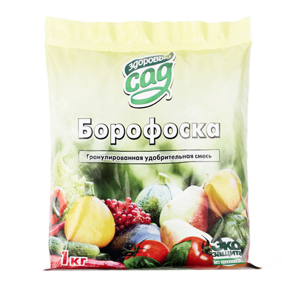 

Минеральное удобрение комплексное Здоровый сад Борофоска 1 кг