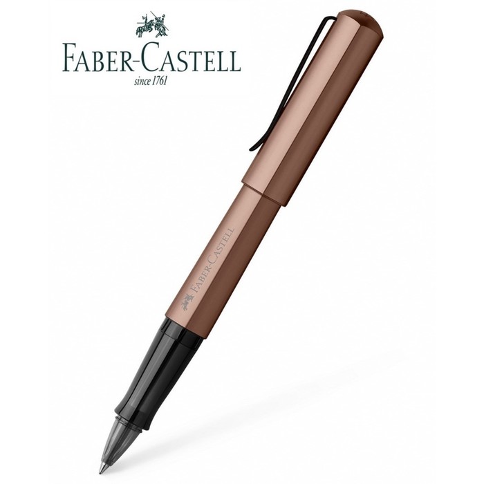 

Ручка-роллер Faber-Castell Hexo, чёрная, 0,7 мм, шестигранная