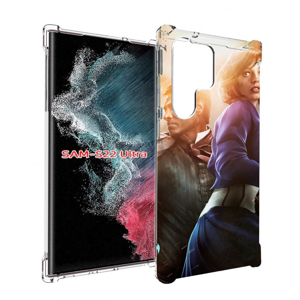 

Чехол Mypads Bioshock Infinite Для Samsung Galaxy S23 Ultra, Прозрачный, Tocco