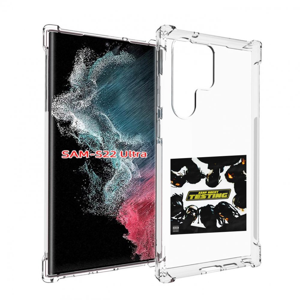 

Чехол Mypads Asap Rocky - Testing Для Samsung Galaxy S23 Ultra, Прозрачный, Tocco