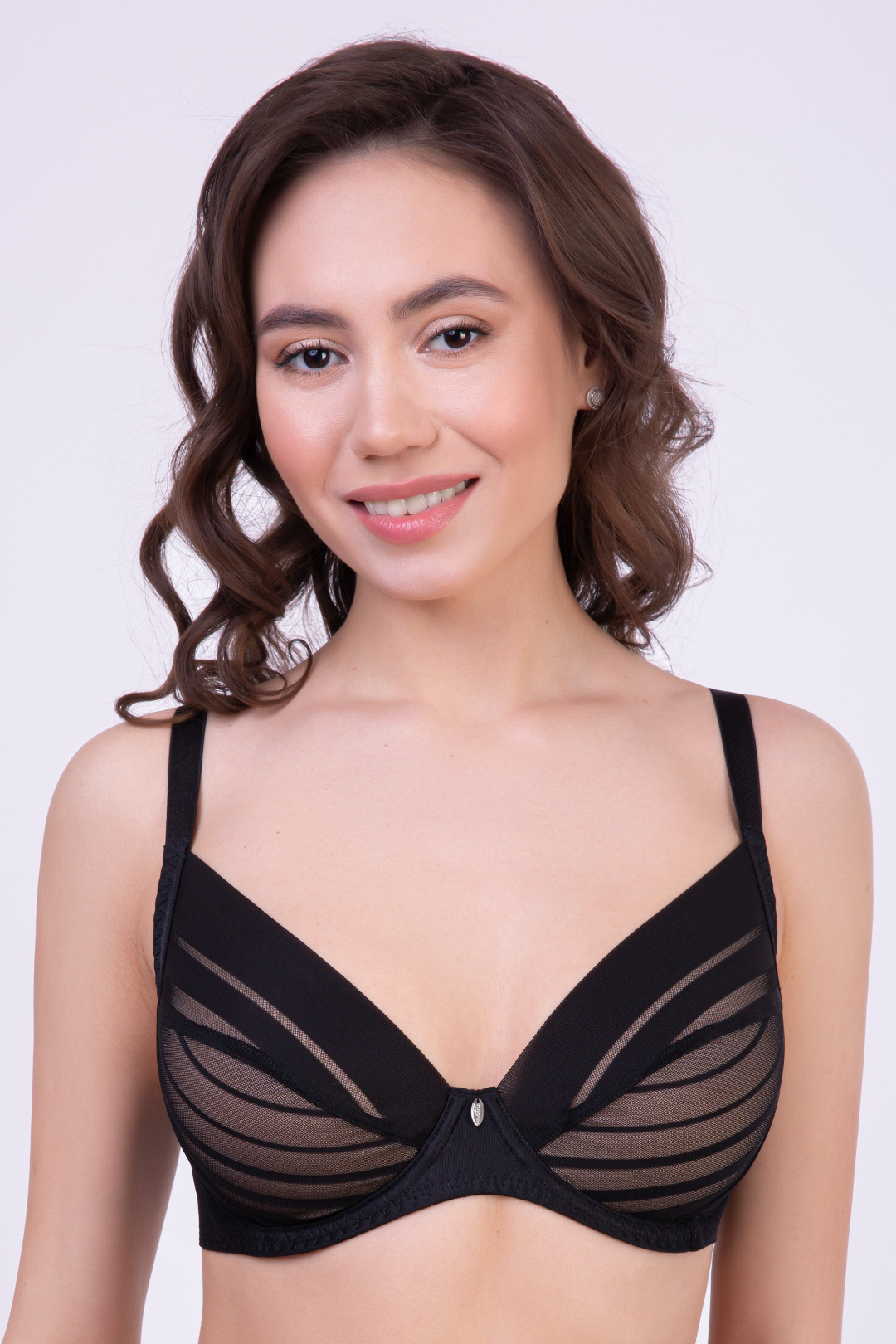 

Бюстгальтер женский Milavitsa 127630 черный 80F, 127630