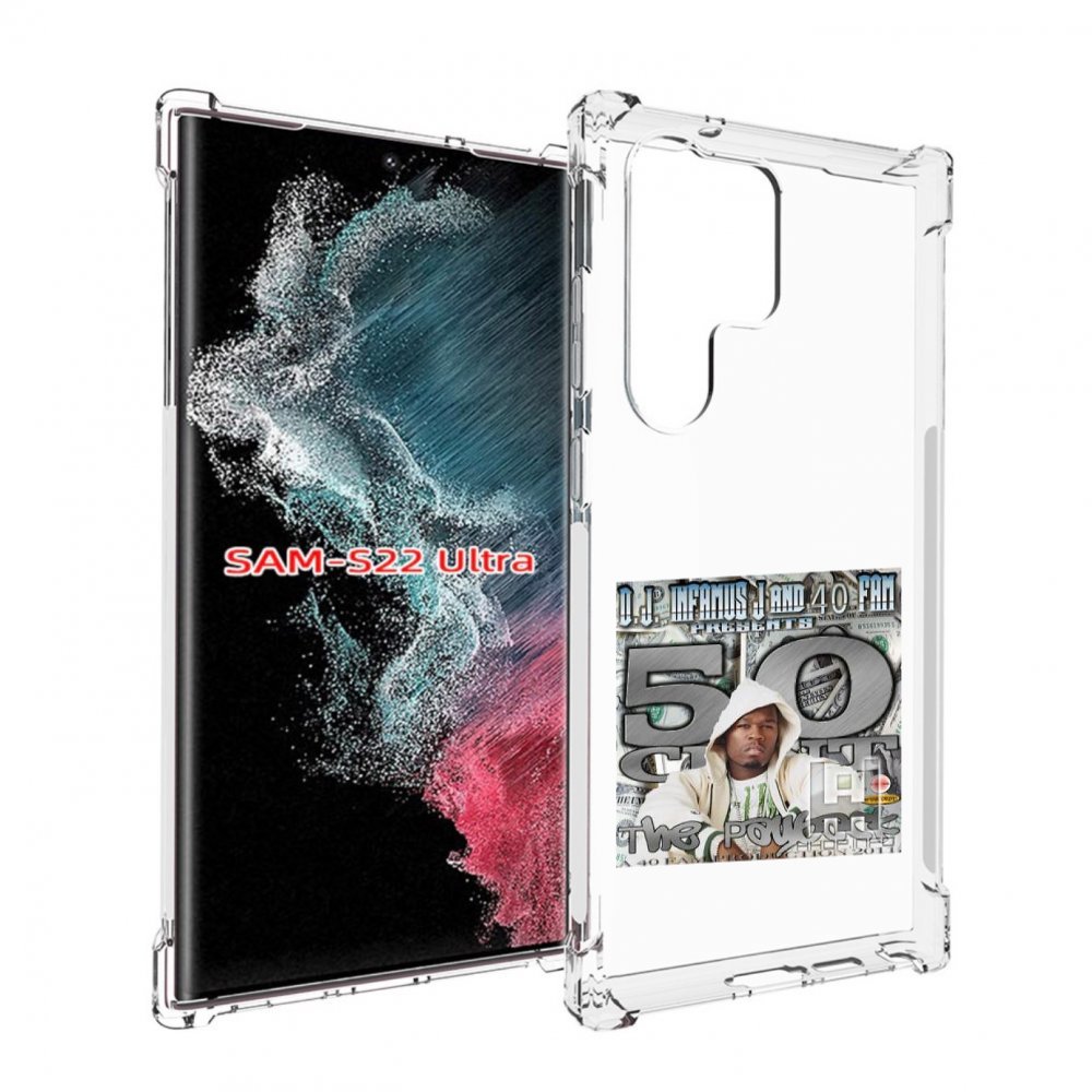 

Чехол Mypads 50 Cent - The Payback Для Samsung Galaxy S23 Ultra, Прозрачный, Tocco
