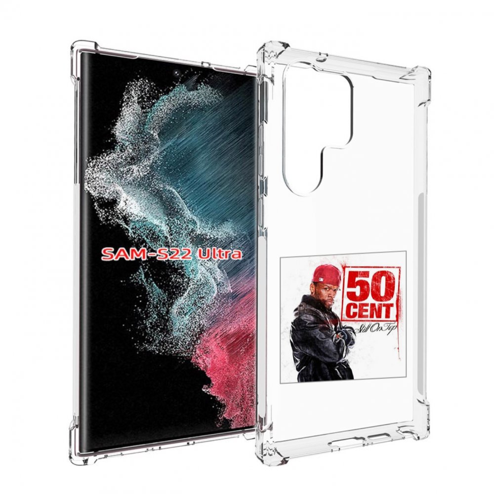 

Чехол Mypads 50 Cent - Still On Top Для Samsung Galaxy S23 Ultra, Прозрачный, Tocco