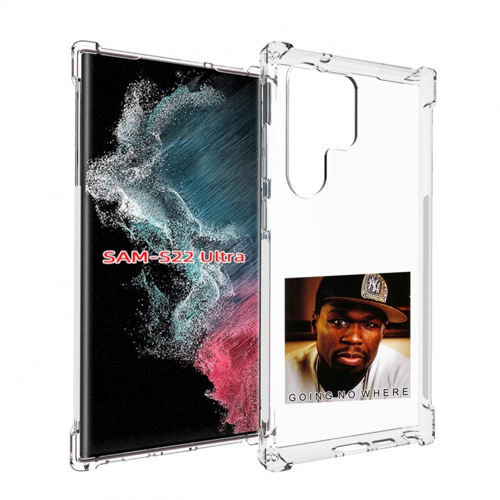 

Чехол Mypads 50 Cent - Going No Where Для Samsung Galaxy S23 Ultra, Прозрачный, Tocco