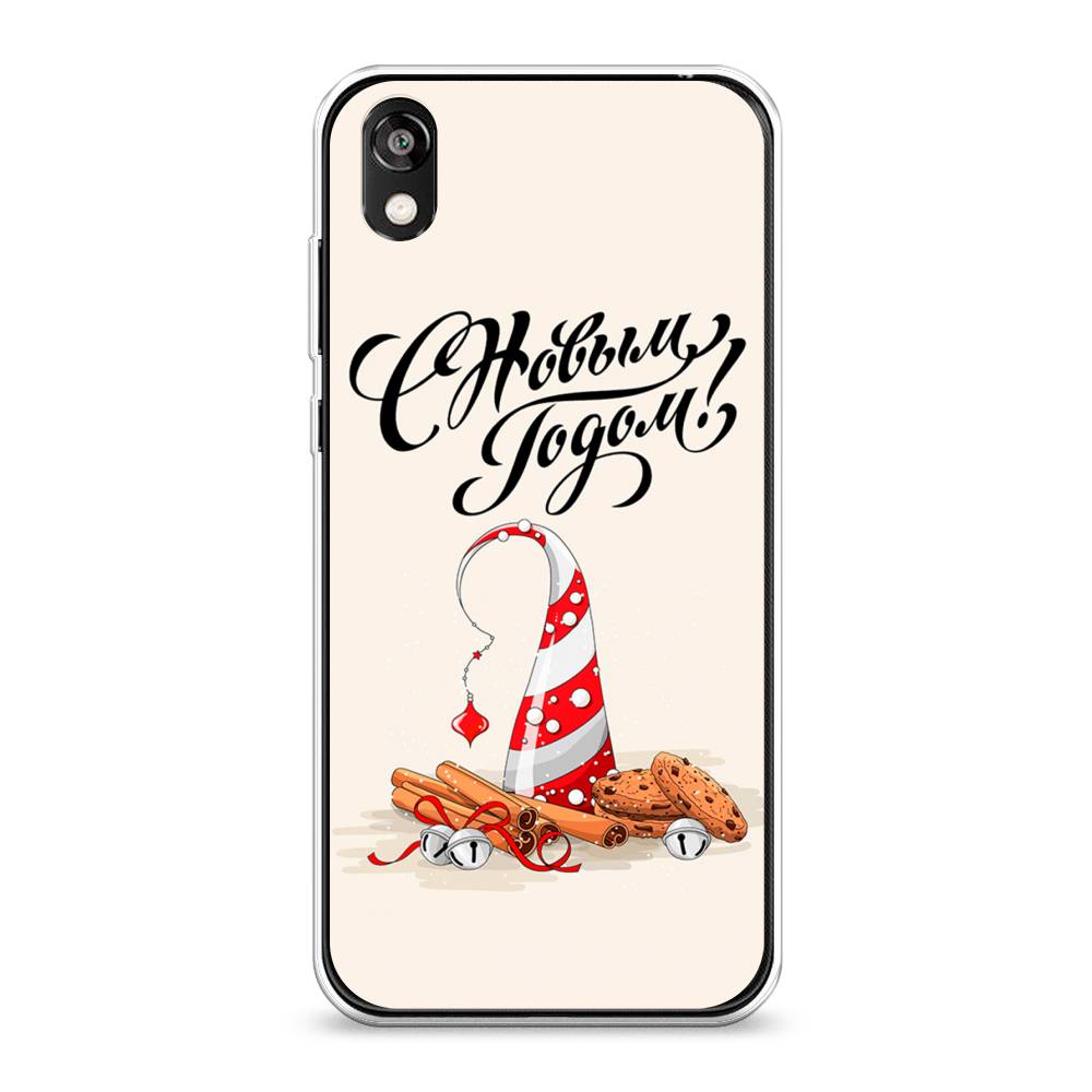 

Чехол на Huawei Y5 2019 "Подарки на Новый Год", Бежевый;красный;черный, 6103950-5