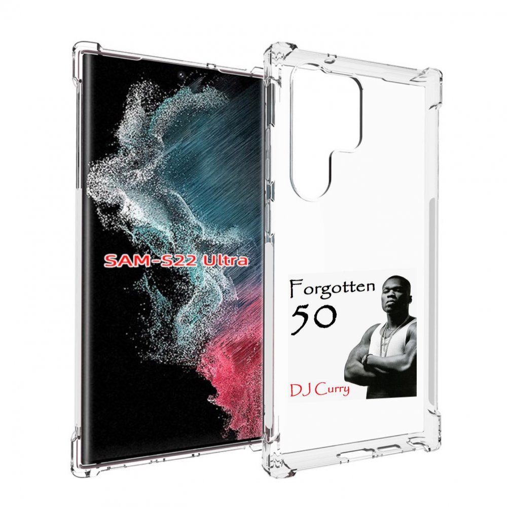 

Чехол Mypads 50 Cent - Forgotten 50 Для Samsung Galaxy S23 Ultra, Прозрачный, Tocco