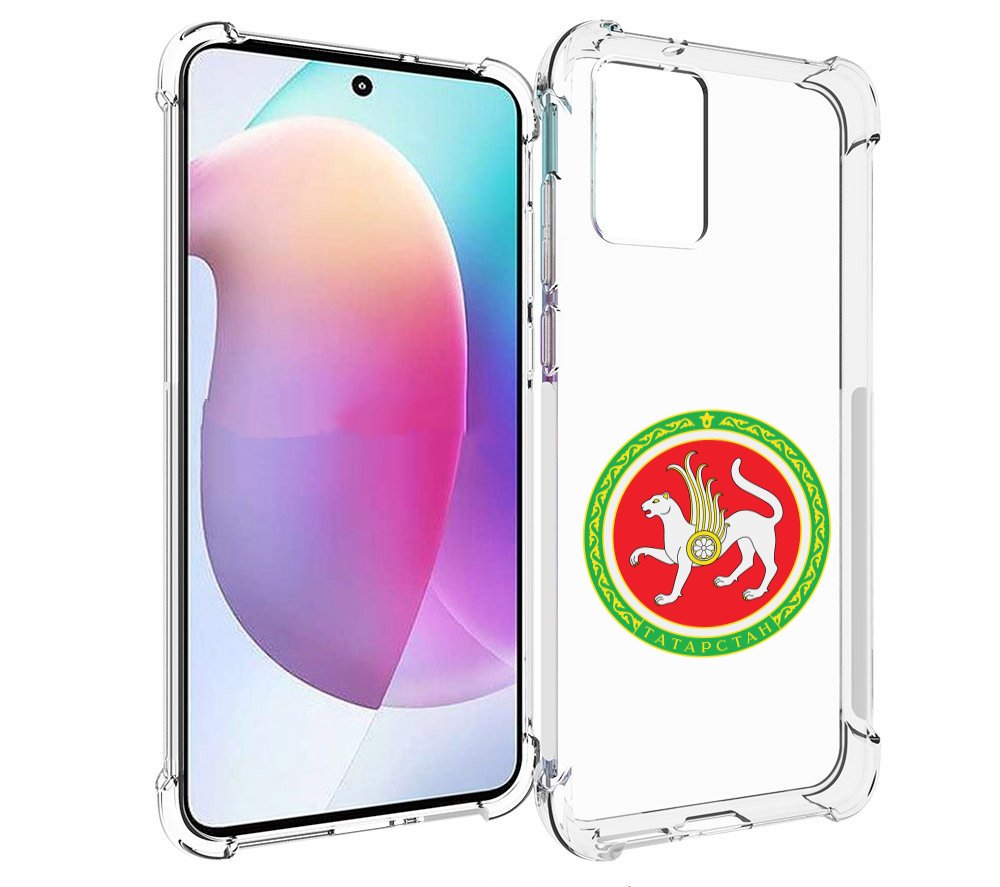 

Чехол MyPads герб-татарстан-казань для Motorola Edge 30 Neo, Прозрачный, Tocco