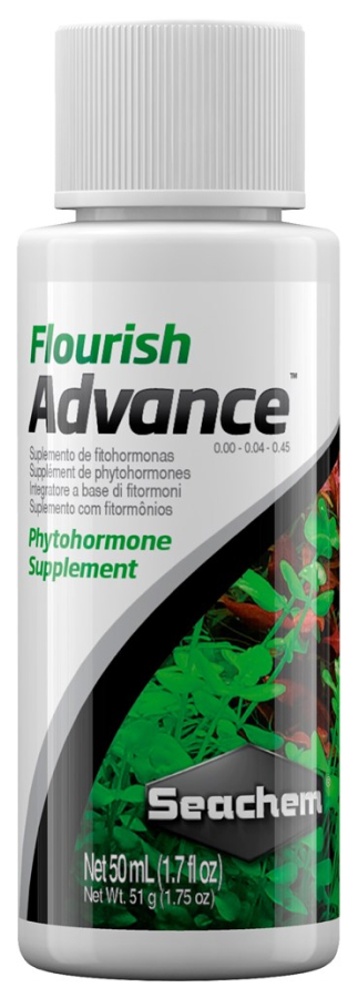 Добавка фитогормонов, минералов и питательных веществ Seachem Flourish Advance, 50 мл