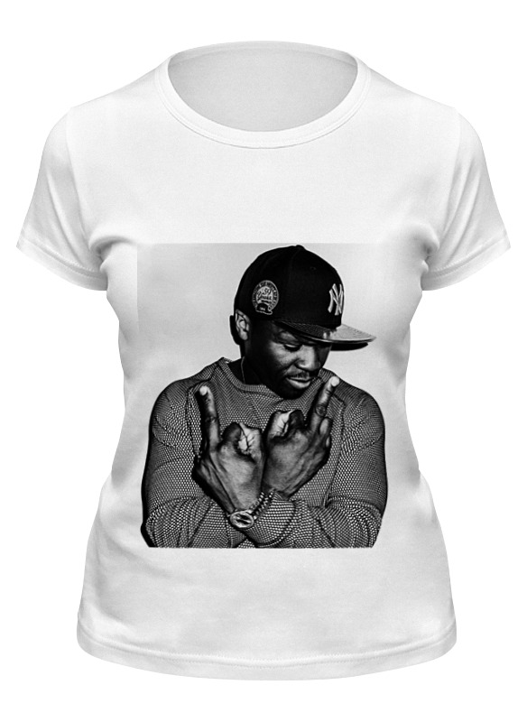 

Футболка женская Printio 50 cent белая 2XL, Белый, 50 cent