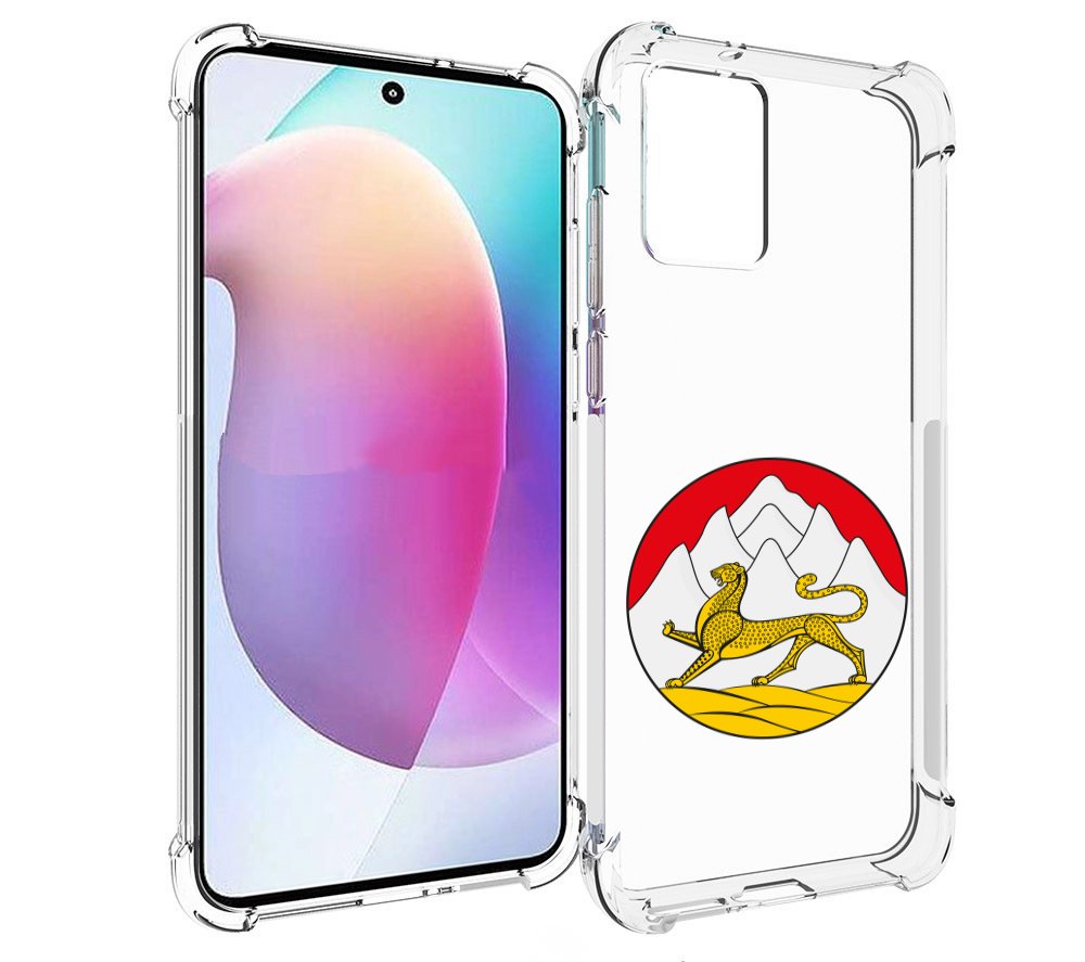 

Чехол MyPads герб-северная-осетия для Motorola Edge 30 Neo, Прозрачный, Tocco