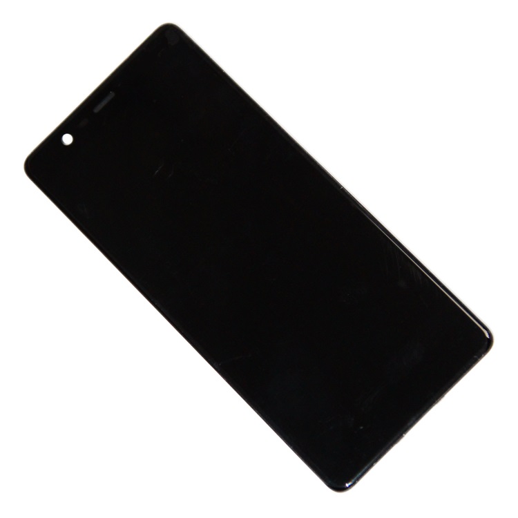 

Дисплей для Nokia 5.1 (TA-1075) модуль в сборе с тачскрином <черный> (OEM)