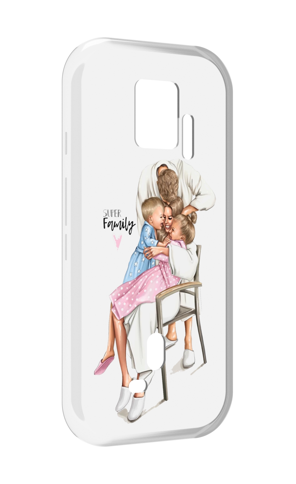 

Чехол MyPads Super-family для ZTE Nubia Red Magic 7S Pro, Прозрачный, Tocco