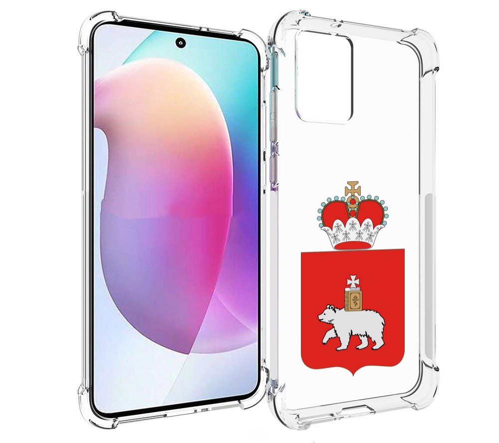 

Чехол MyPads герб-пермскии-краи для Motorola Edge 30 Neo, Прозрачный, Tocco