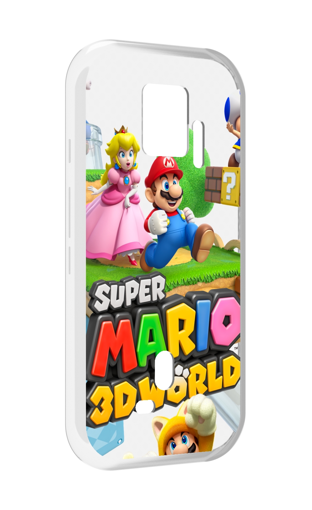 

Чехол MyPads Super Mario 3D World для ZTE Nubia Red Magic 7S Pro, Прозрачный, Tocco