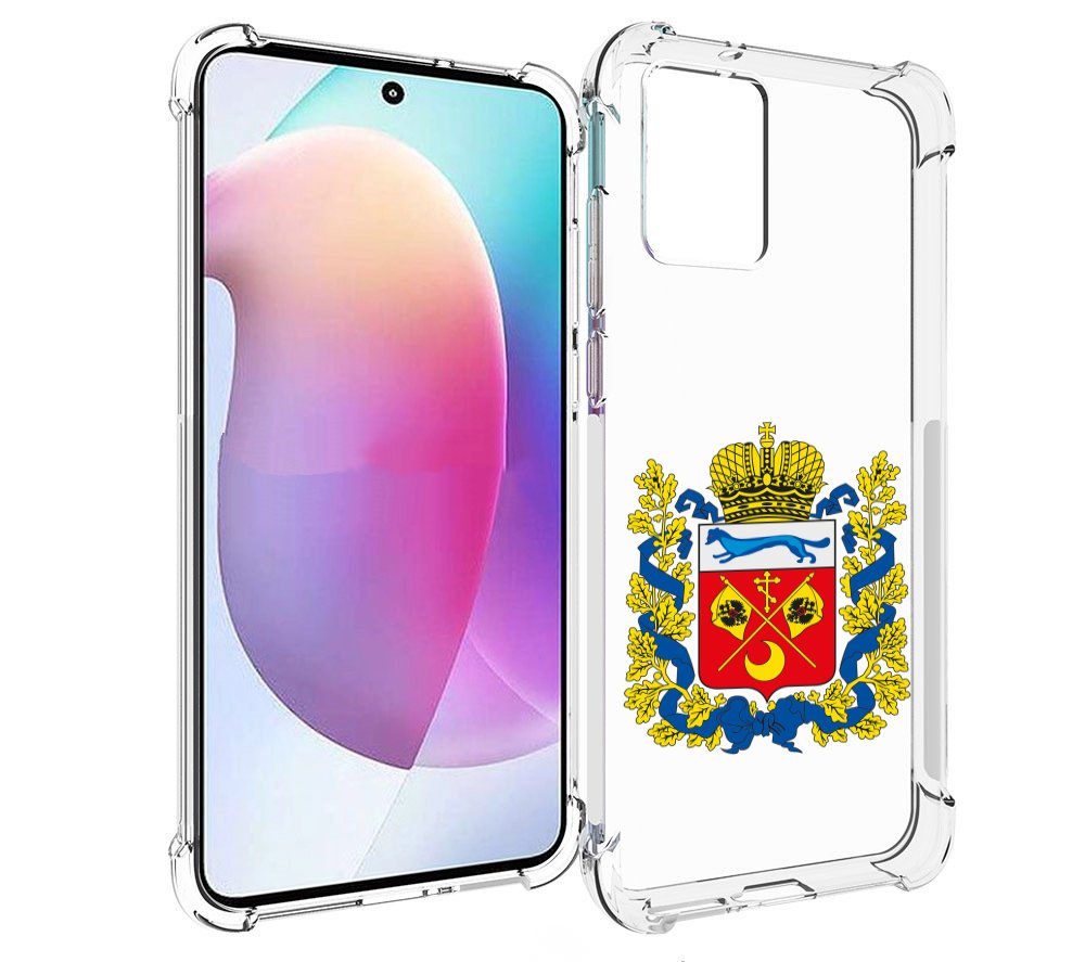 

Чехол MyPads герб-оренбургская-область для Motorola Edge 30 Neo, Прозрачный, Tocco