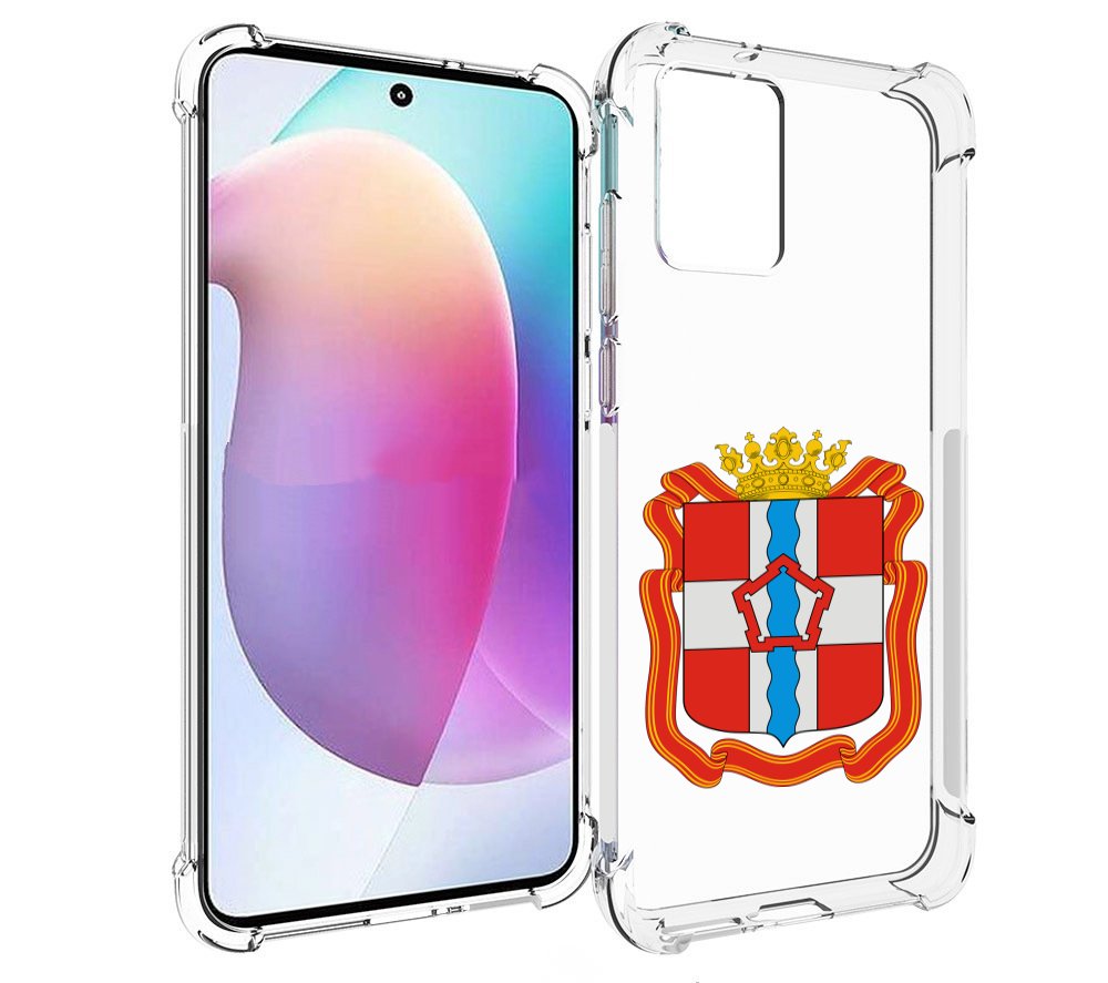 

Чехол MyPads герб-омскои-области для Motorola Edge 30 Neo, Прозрачный, Tocco