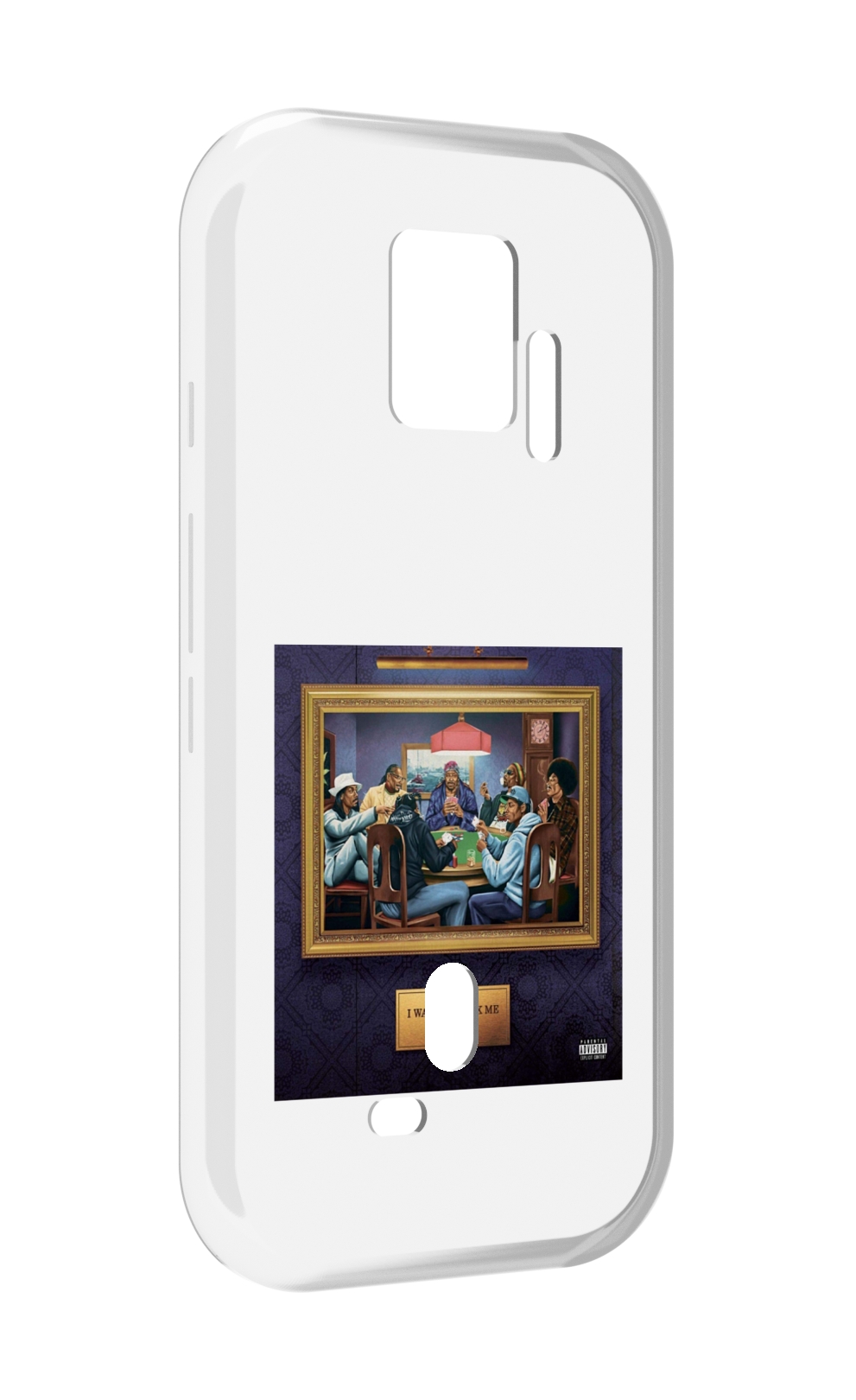 

Чехол MyPads Snoop Dogg WANNA THANK ME для ZTE Nubia Red Magic 7S Pro, Прозрачный, Tocco