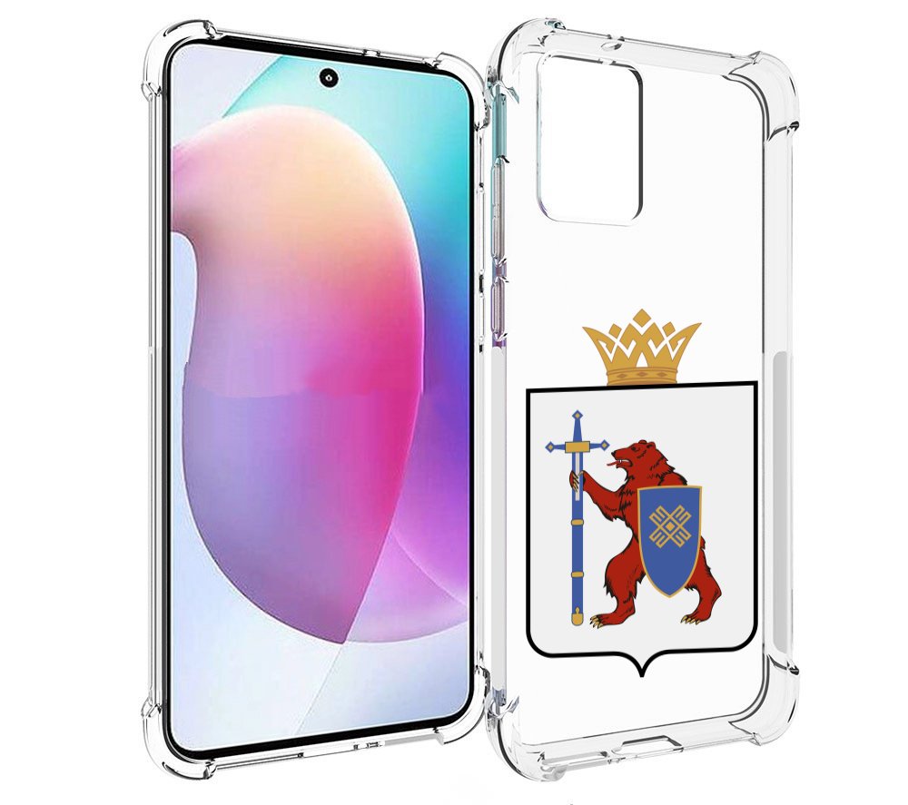 

Чехол MyPads герб-марии-эл-иошкар-ола для Motorola Edge 30 Neo, Прозрачный, Tocco