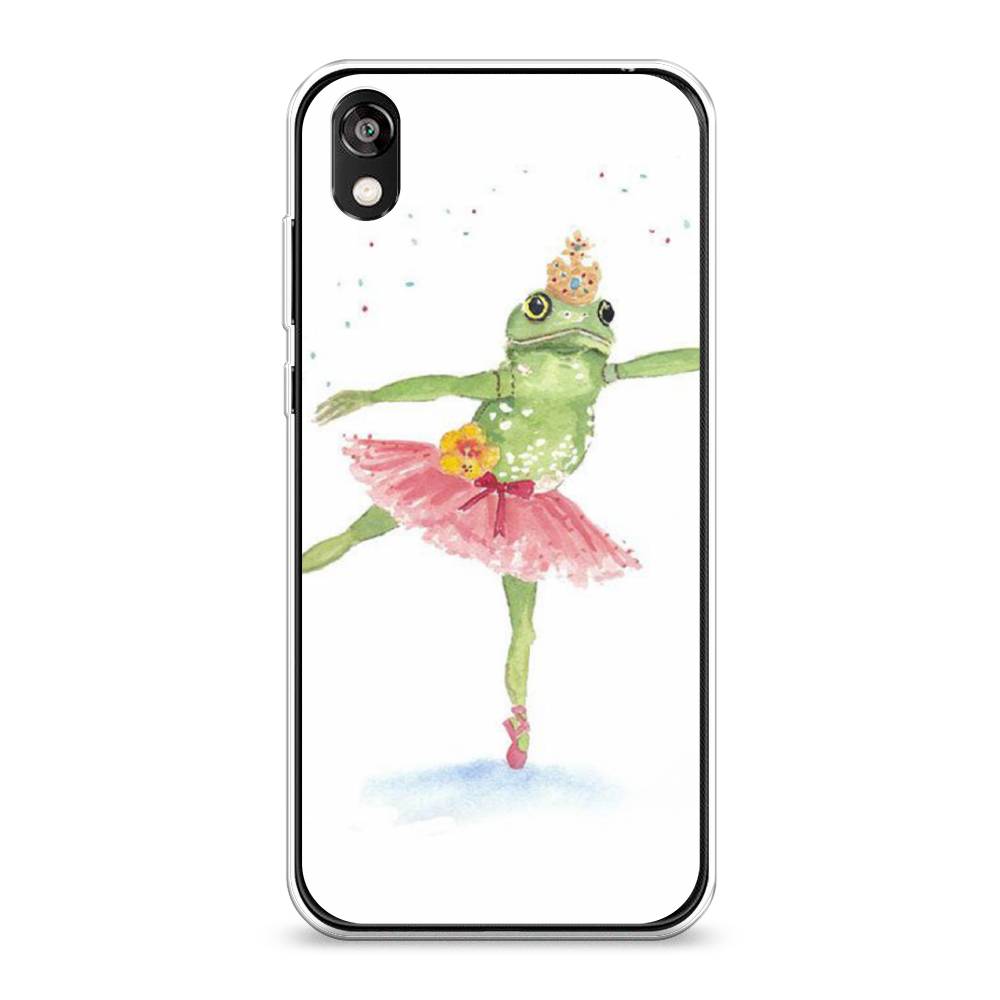 

Чехол на Huawei Y5 2019 "Лягушка-балерина", Зеленый, 6103950-4