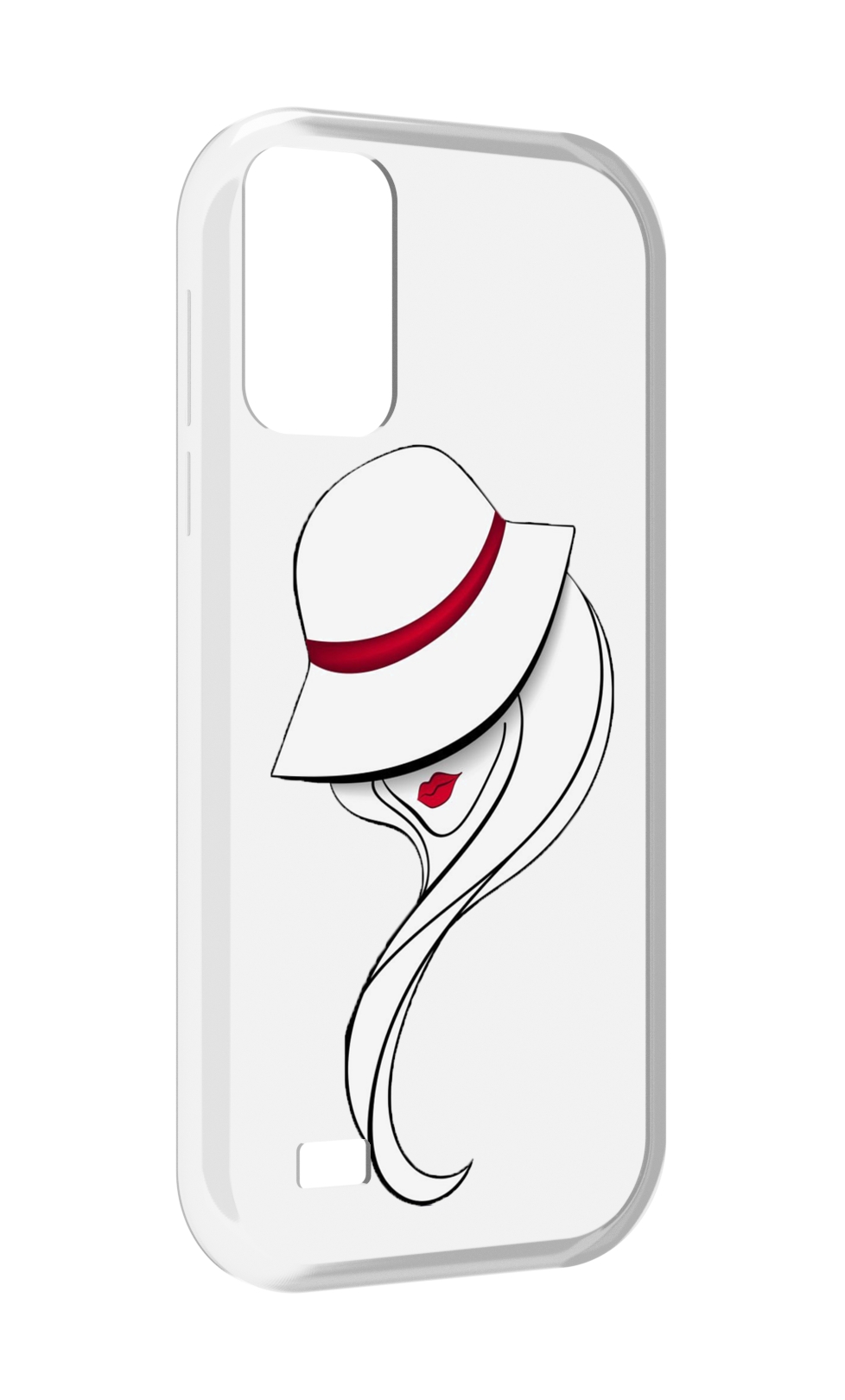 

Чехол MyPads Лого женский для Oukitel C31, Прозрачный, Tocco